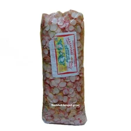 kerupuk bawang pelangi 1bal